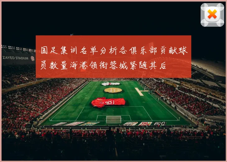 国足集训名单分析各俱乐部贡献球员数量海港领衔蓉城紧随其后
