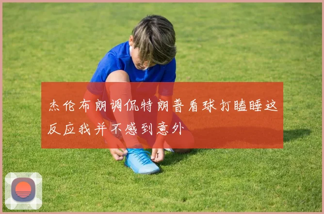 杰伦布朗调侃特朗普看球打瞌睡这反应我并不感到意外